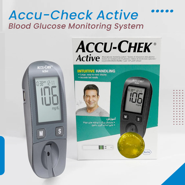 Accu-Chek Active Blood Glucose Monitor – Complete Kit
