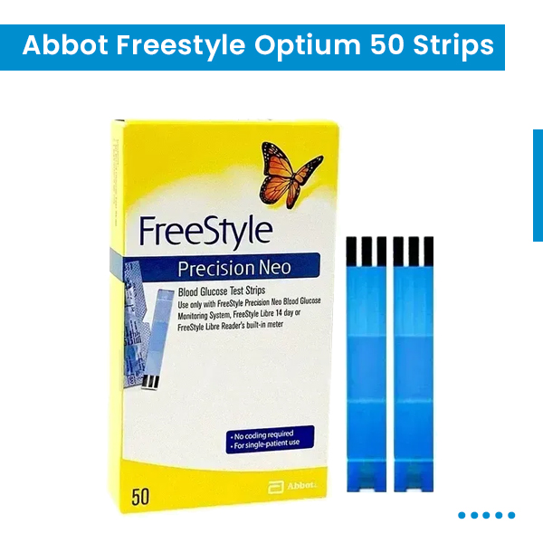 Abbott Freestyle Optium Neo Blood Glucose Test Strips 50 (blister pack)